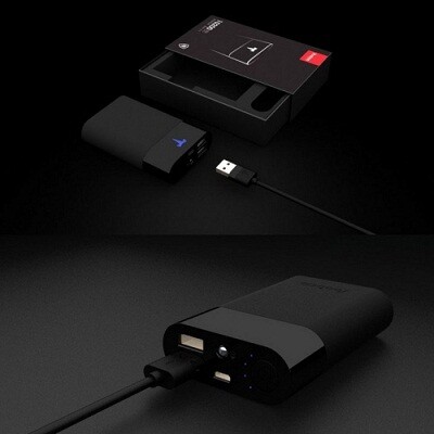 Внешний аккумулятор (power bank) Yoobao T1 Tesla 10200мАч (2 USB выхода, ток 2А)(4)