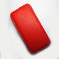Кожаный чехол Armor Case Red для Lenovo IdeaPhone A516(#1)