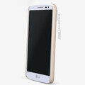 Пластиковый чехол с пленкой Nillkin Super Frosted Shield Gold  для LG Optimus G2 Mini D618(#1)