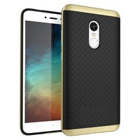 Противоударный защитный чехол Crashproof Case Gold для Xiaomi Redmi Note 4X