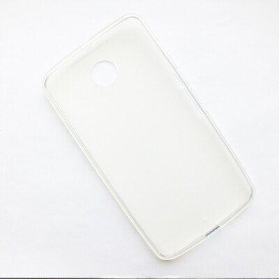 Силиконовый чехол Becolor White Mat для Motorola Nexus 6(2)