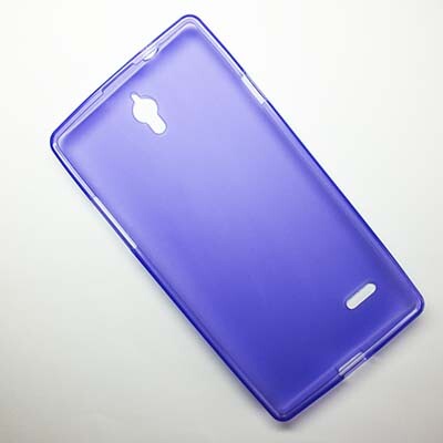 Силиконовый чехол Becolor Purple Mat для Huawei Ascend G700(2)