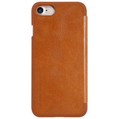 Кожаный чехол Nillkin Qin Leather Case Brown для Apple iPhone 7(2)