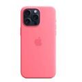 Силиконовый чехол с Magsafe розовый для Apple iPhone 15 Pro Max(#3)
