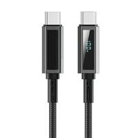 Магнитный кабель USB-C to USB-C WiWU Warriors Link Series 100W Wi-C079