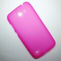 Силиконовый чехол Becolor Pink Mat для Huawei Ascend G730(#1)