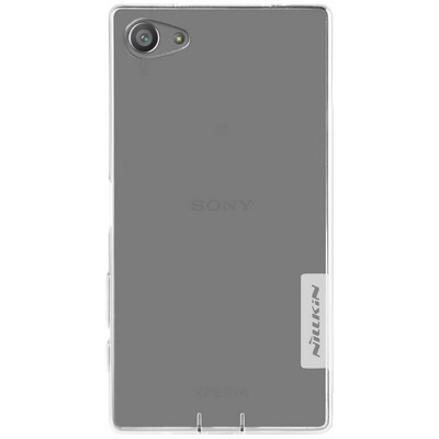 Силиконовый чехол Nillkin Nature TPU Case White для Sony Xperia Z5 Compact(1)