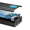 Внешний аккумулятор Baseus Amblight Digital Display Fast Charge Power Bank PPLG000101 30000mAh (с кабелем Type-C to Type-C 100W) черный(#5)