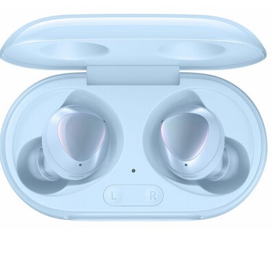 Беспроводные наушники с микрофоном Samsung Galaxy Buds+ небесно-голубые(6)