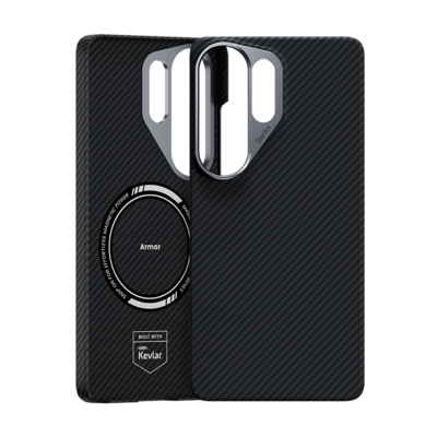 Кевларовый чехол BENKS ArmorAir Case с MagSafe Чёрный для Samsung Galaxy S26 Ultra(5)