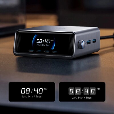 Сетевое зарядное Anker Prime A2345 250W GaN Charging Station(6)