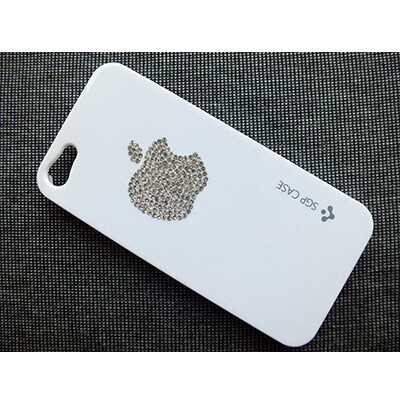 Пластиковый чехол SGP Case White Grystal для Apple iPhone 5/5s/SE(1)