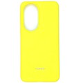 Силиконовый чехол Silicone Case желтый для Huawei P50(#1)
