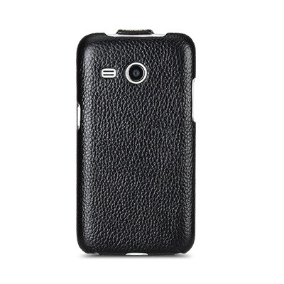 Кожаный чехол Melkco Leather Case Black LC для Samsung G3568 Galaxy Core Mini(2)