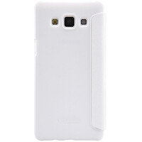 Полиуретановый чехол Nillkin Sparkle Leather Case White  для Samsung Galaxy A5