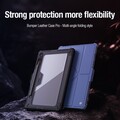 Защитный чехол Nillkin Bumper Leather Case Pro Multi-angle Черный для Samsung Galaxy Tab S10 Fe(#11)