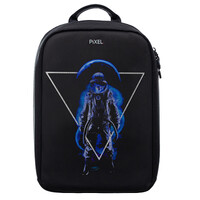 Рюкзак с дисплеем Pixel Bag Max Black Moon (PXMAXBM02) черный