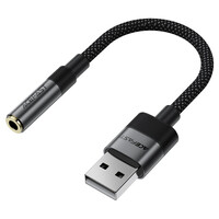 Аудио-конвертер (адаптер) Acefast J13 USB-A to 3.5mm female