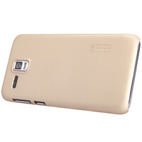 Пластиковый чехол Nillkin Super Frosted Shield Gold  для Lenovo A808T