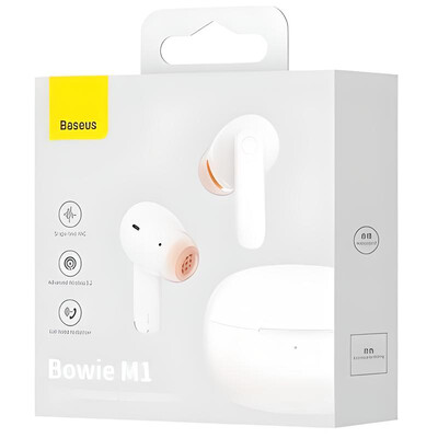 Наушники Bowie M1 True Wireless Earphones ANC (NGTW270102) белые(6)