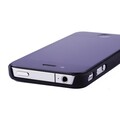 Пластиковый чехол накладка Moshi Black для Apple iPhone 4/4S(#3)