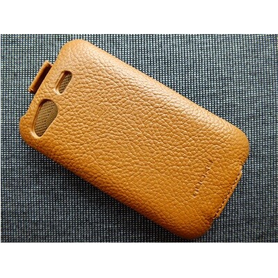 Кожаный чехол Nuoku Royal Series Brown для HTC Desire S(2)