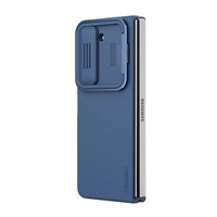 Силиконовая накладка Nillkin CamShield Silky Silicone Case Синяя для Samsung Galaxy Z Fold 5