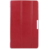 Полиуретановый чехол Book Cover Case Red для Lenovo TAB S8-50L