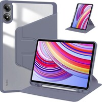 Чехол для планшета с функцией вращения Acrylic Rotate Series серо-фиолетовый для Xiaomi Redmi Pad 2 Pro