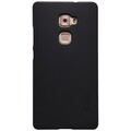 Пластиковый чехол с пленкой Nillkin Super Frosted Shield Black для Huawei Mate S(#1)