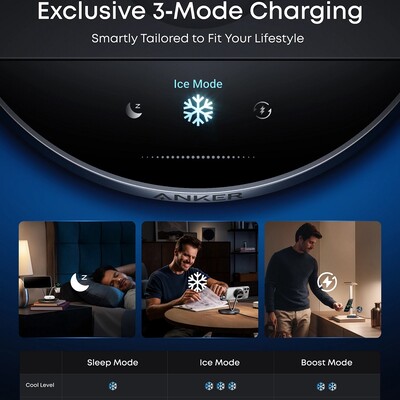 Беспроводное зарядное Anker Prime Wireless Charging Station 3-in-1 B25X7 25W(7)