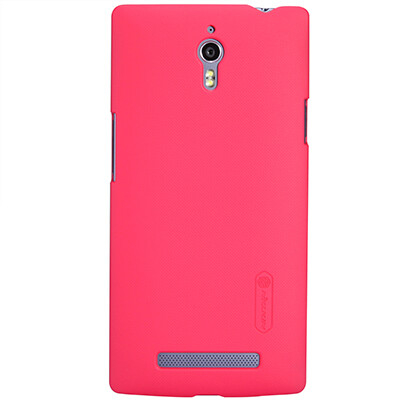 Пластиковый чехол Nillkin Super Frosted Shield Bright Red  для OPPO Find 7 X9007(1)