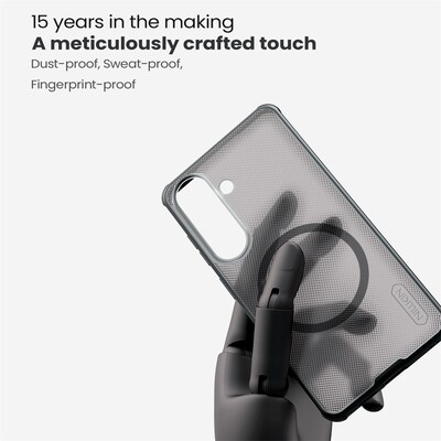 Пластиковый чехол Nillkin Super Frosted Shield Pro Magnetic Case (прозрачная версия) для Samsung Galaxy S26(8)