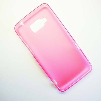 Силиконовый чехол Becolor Pink Mat для Huawei Ascend W2(2)