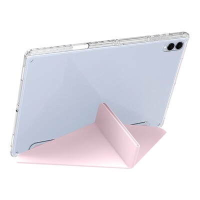 Защитный чехол книжка Acrylic Origami TPU Case с креплением для стилуса розовый для Samsung Galaxy Tab S11 SM-X730/ SM-X736(4)