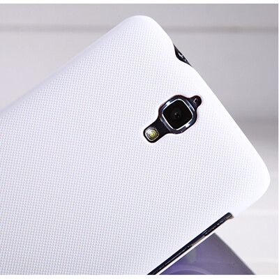 Пластиковый чехол Nillkin Super Frosted Shield White для Huawei Ascend G716(1)
