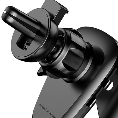 Автомобильный держатель Baseus Car Holder Gravity Metal SUYL-B01 черный(9)