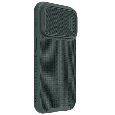 Чехол пластиной Magsafe Nillkin Textured S Magnetic Case Зеленый для Apple iPhone 14 Pro Max(3)