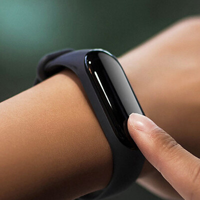 Пленка защитная на экран для Xiaomi MI Band 4 прозрачная(2)