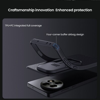 Чехол-накладка Nillkin CamShield Pro Синяя для OnePlus 13R(4)