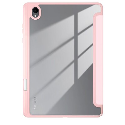 Чехол книжка Acrylic TPU Case с креплением для стилуса серо-фиолетовый для Samsung Galaxy Tab S11 SM-X730/ SM-X736(4)