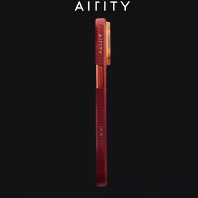 Кевларовый чехол с Magsafe AIRITY Be in the Lead коричневый для Apple iPhone 17 Pro(4)