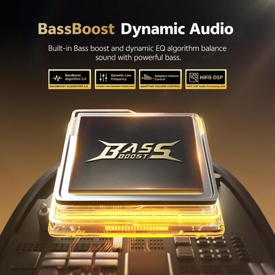 Наушники QCY Crossky R70 Open Ear Headphones черный(4)