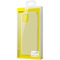 Силиконовый чехол Baseus Jelly Liquid Silica Gel WIAPIPH65S-GD02 прозрачно-белый  для Apple iPhone 11 Pro Max(#4)