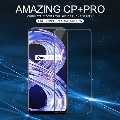 Защитное стекло Nillkin CP+Pro Черное для Realme 8/ 8 Pro(5)