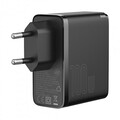 Сетевое зарядное устройство Baseus GaN2 Fast Charger 1C 100W + кабель Type C-Type C 100W(20V/5A) 1.5m (TZCCGAN-L01) черное(#4)