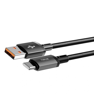 Кабель для зарядки WiWU Aluminum alloy Nylon braided Titan Link Series Wi-C054 A-C 1m(2)