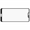 Противоударное защитное стекло Full Screen 0.3mm черное для Nokia 8.1 (X7)(#4)
