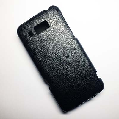 Кожаный чехол Armor Case Black для Huawei Ascend W2(4)