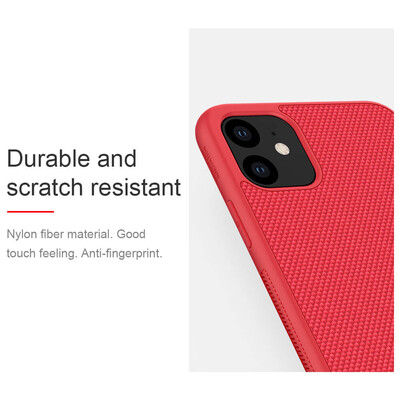 Чехол-накладка NILLKIN Textured Case красный для Apple iPhone 11 Pro(6)